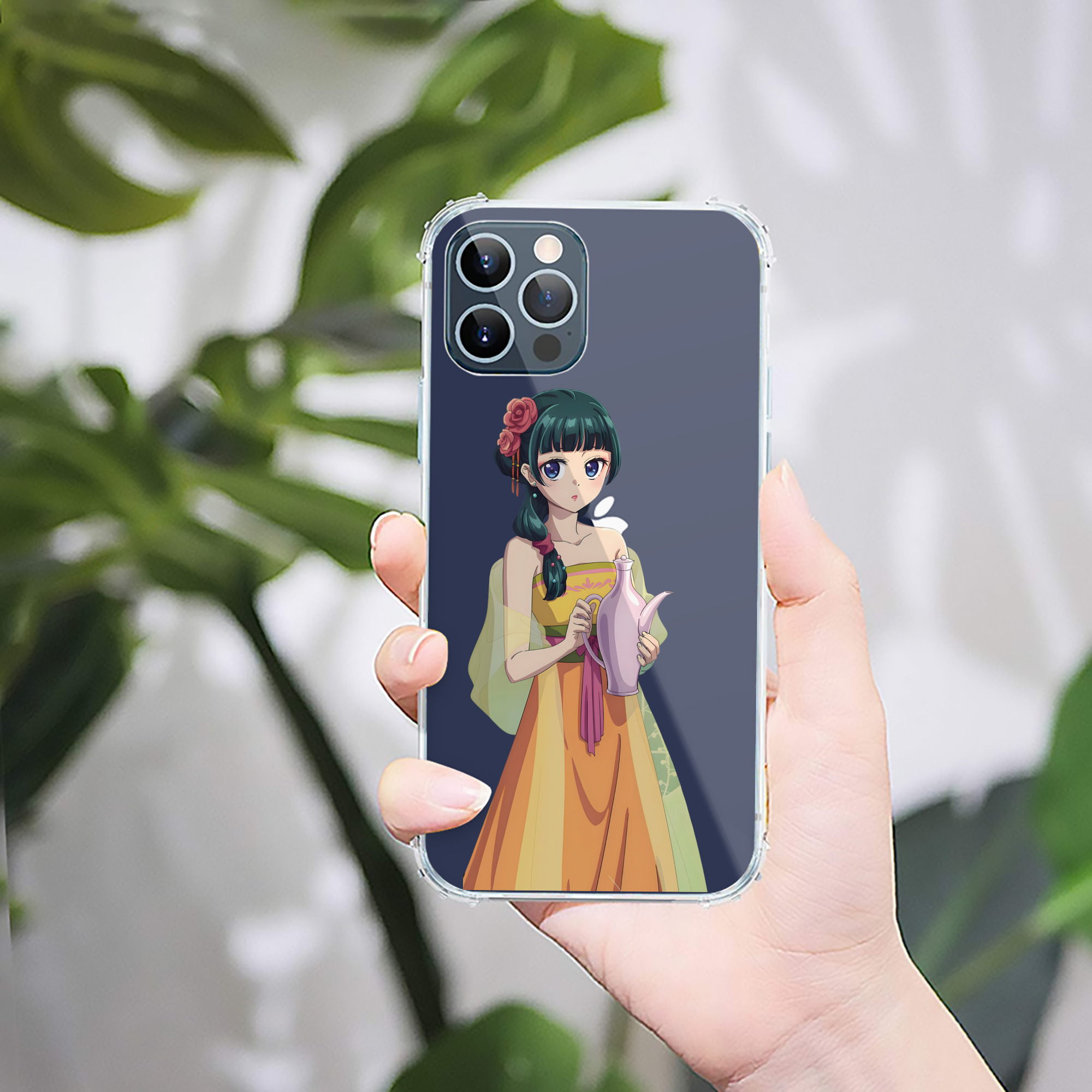 （画像用） 薬屋のひとりごと The Apothecary Diaries 【iPhone 12シリーズ対応】透明スマホケース（クリアソフトケース）